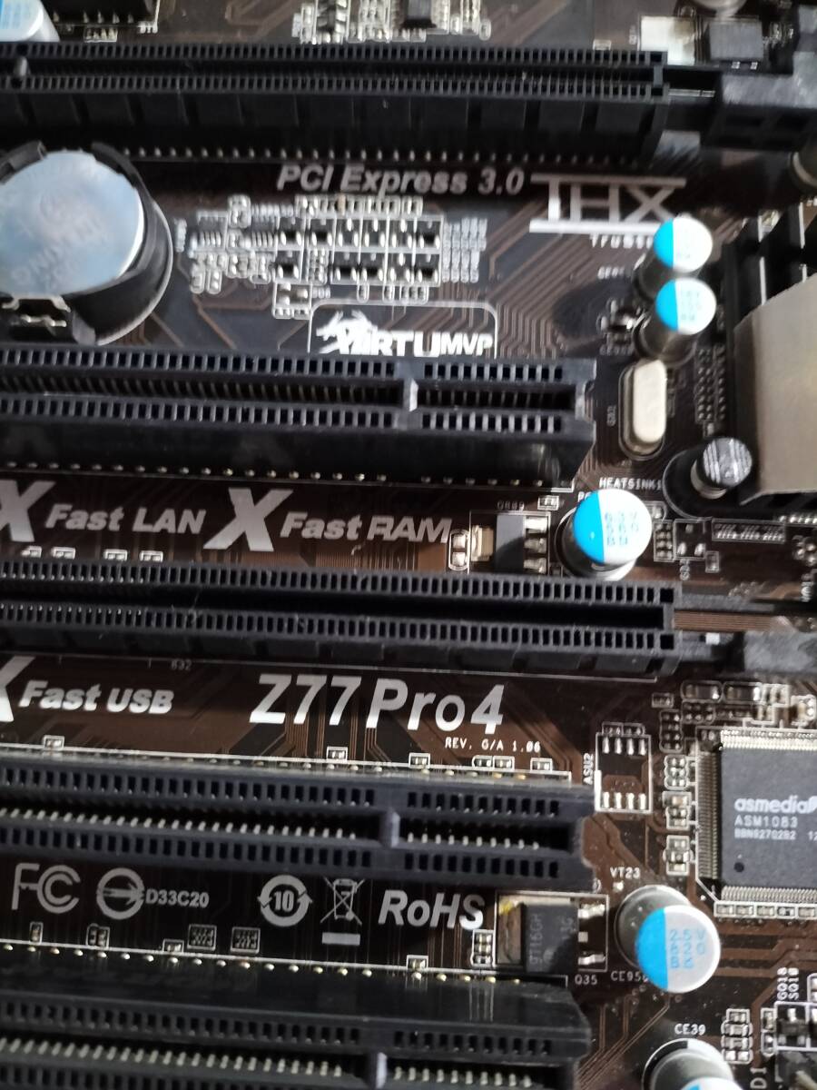 ★ASRock Z77 Pro4 LGA1155 Ｚ77 ATX●マザーボード②の画像3