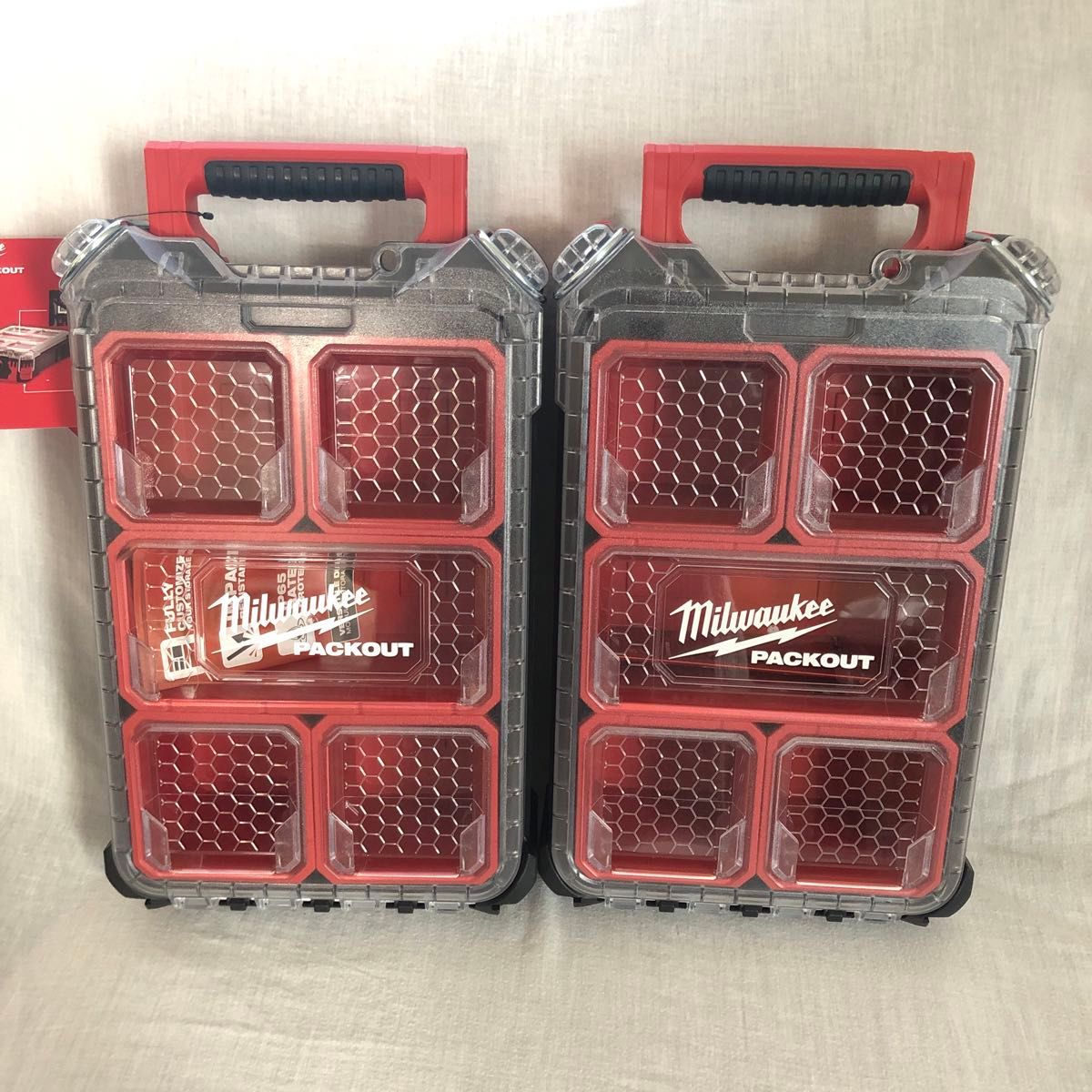 2セット 新品 Milwaukee パックアウト コンパクトオーガナイザー 2セット 新品 Milwaukee パックアウト コンパクトオーガナイザー