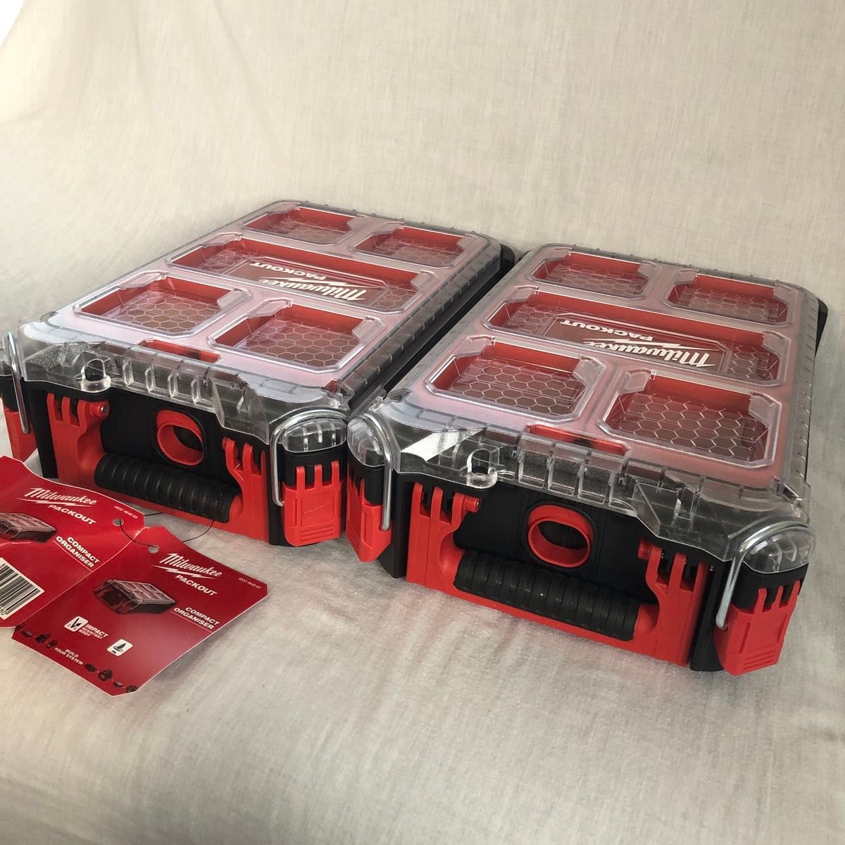 2セット 新品 Milwaukee パックアウト コンパクトオーガナイザー 2セット 新品 Milwaukee パックアウト コンパクトオーガナイザー