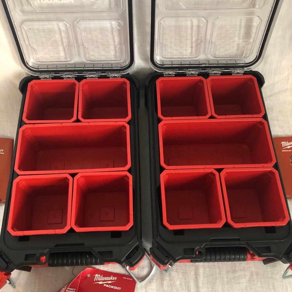 2セット 新品 Milwaukee パックアウト コンパクトオーガナイザー 2セット 新品 Milwaukee パックアウト コンパクトオーガナイザー