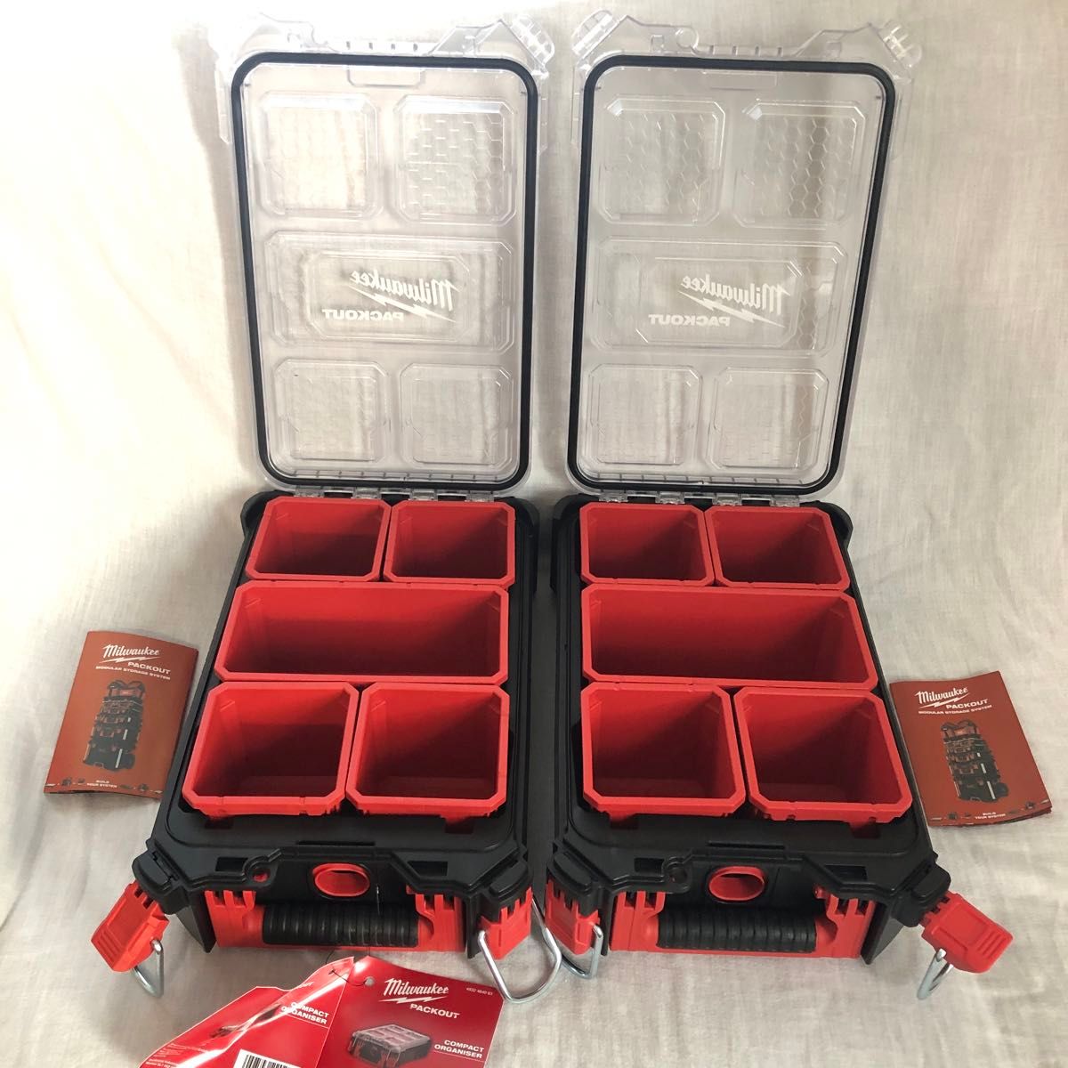 2セット 新品 Milwaukee パックアウト コンパクトオーガナイザー 2セット 新品 Milwaukee パックアウト コンパクトオーガナイザー