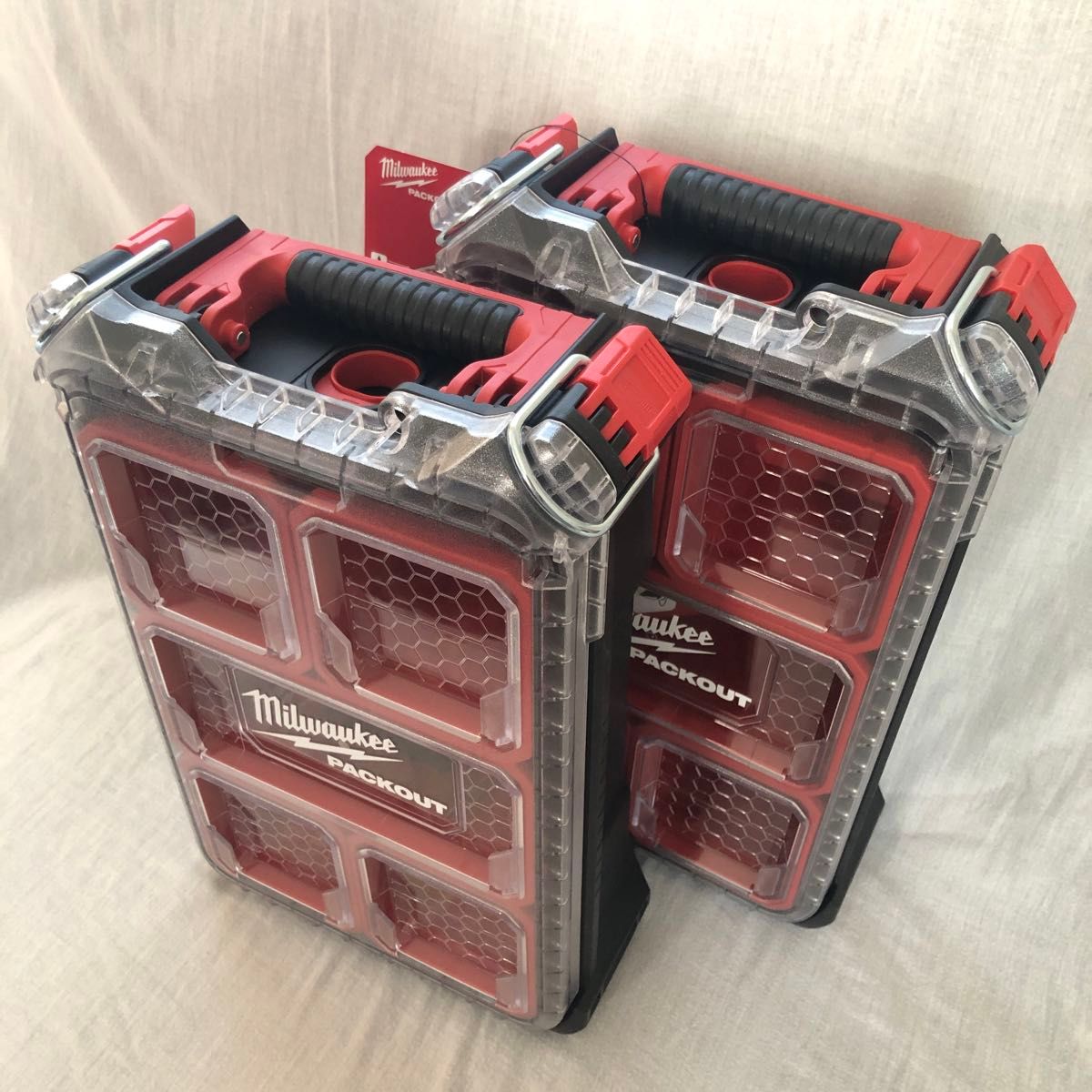 2セット 新品 Milwaukee パックアウト コンパクトオーガナイザー 2セット 新品 Milwaukee パックアウト コンパクトオーガナイザー