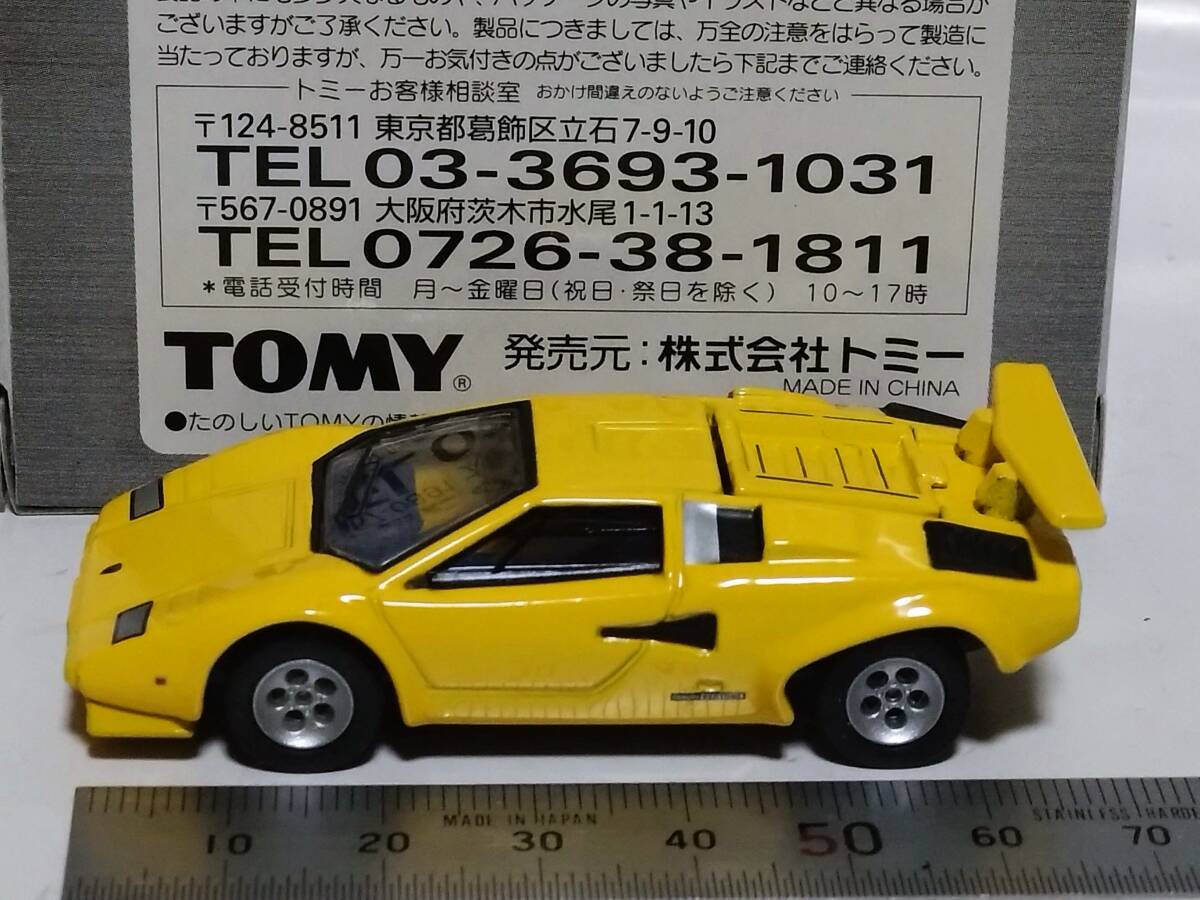 【即決】トミカリミテッド　ランボルギーニ・カウンタック ＬＰ５００Ｓ イエロー_画像3