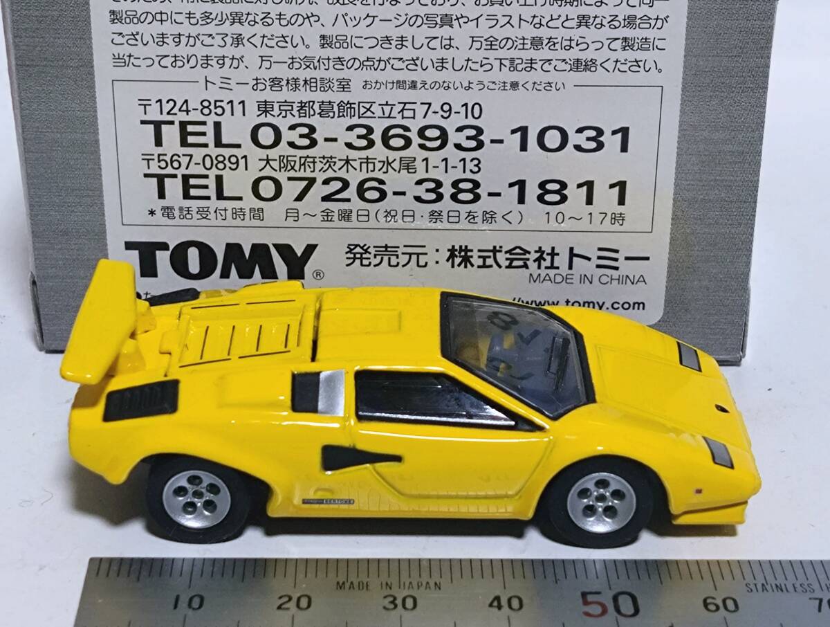 【即決】トミカリミテッド　ランボルギーニ・カウンタック ＬＰ５００Ｓ イエロー_画像4