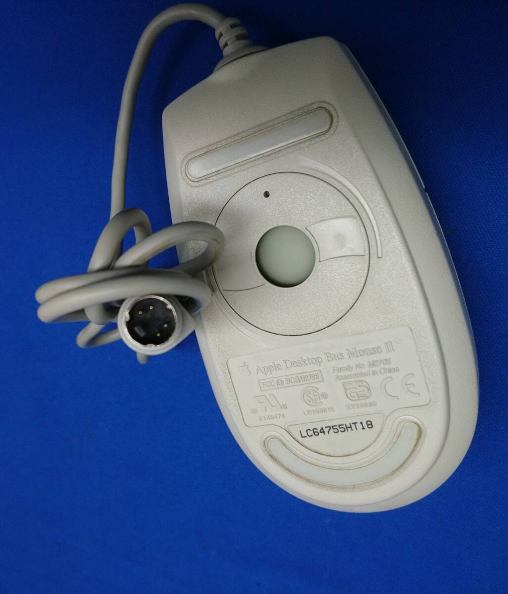 Apple純正マウス Desktop Bus Mouse II M2706 ②_画像4