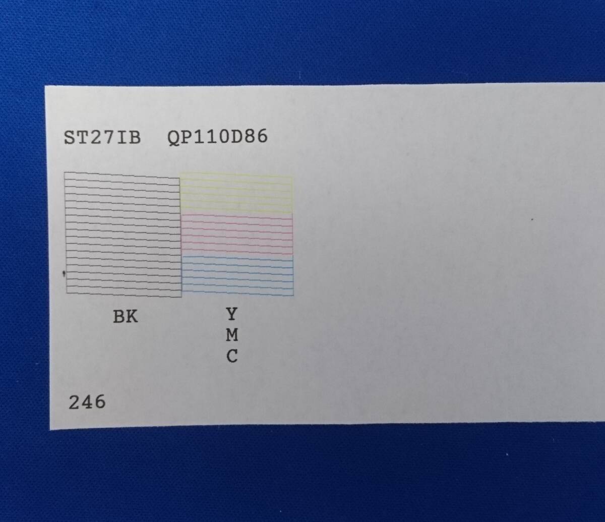 EPSON モバイルプリンタ PX-S05B 印刷枚数246枚 カラーインクほぼ未使用 ジャンクの画像6