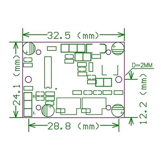 HC-SR501人体赤外線感応モジュール モジュール焦電型赤外線検出器PIRモーション 人感センサースイッチ ボディセンサーモジュール 3個_画像2