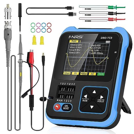  digital oscilloscope 500k Hz band region width signal generator 10MS/s support LCR inspection . backlight attaching 