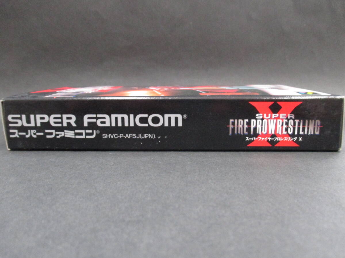 （未使用品）スーパーファイヤープロレスリングX (SUPER FIRE PROWRESTLING X)【ファイプロ】【スーパーファミコン】の画像4