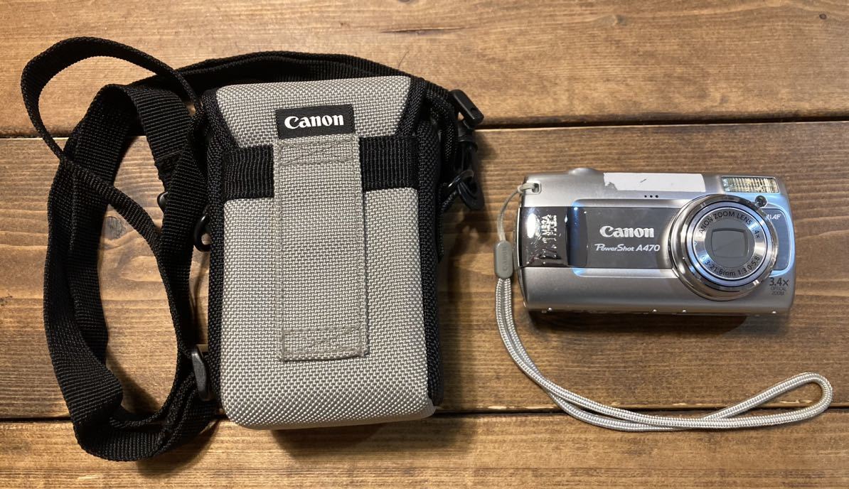 【単三電池式】Canon コンパクトデジタルカメラ PowerShot A470の画像1