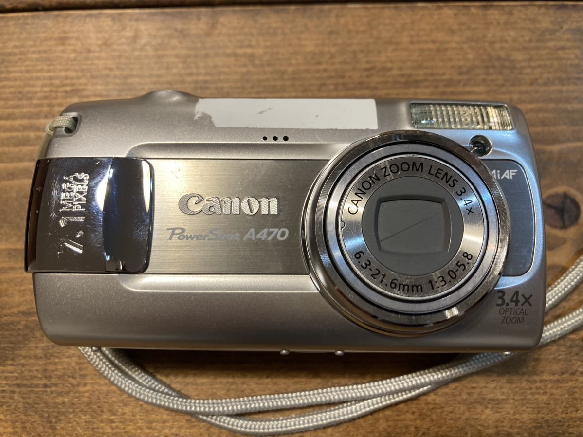 【単三電池式】Canon コンパクトデジタルカメラ　PowerShot A470_画像4