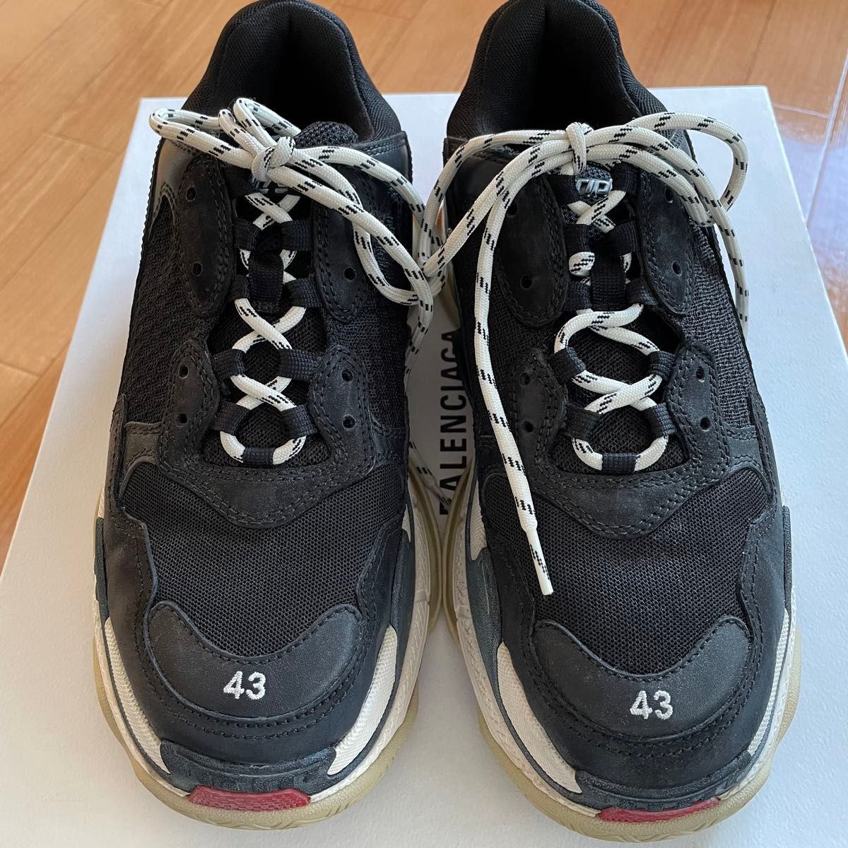 Balenciaga トリプルs black サイズ43 確実正規品|Yahoo!フリマ Balenciaga トリプルs black サイズ43 確実正規品|Yahoo!フリマ