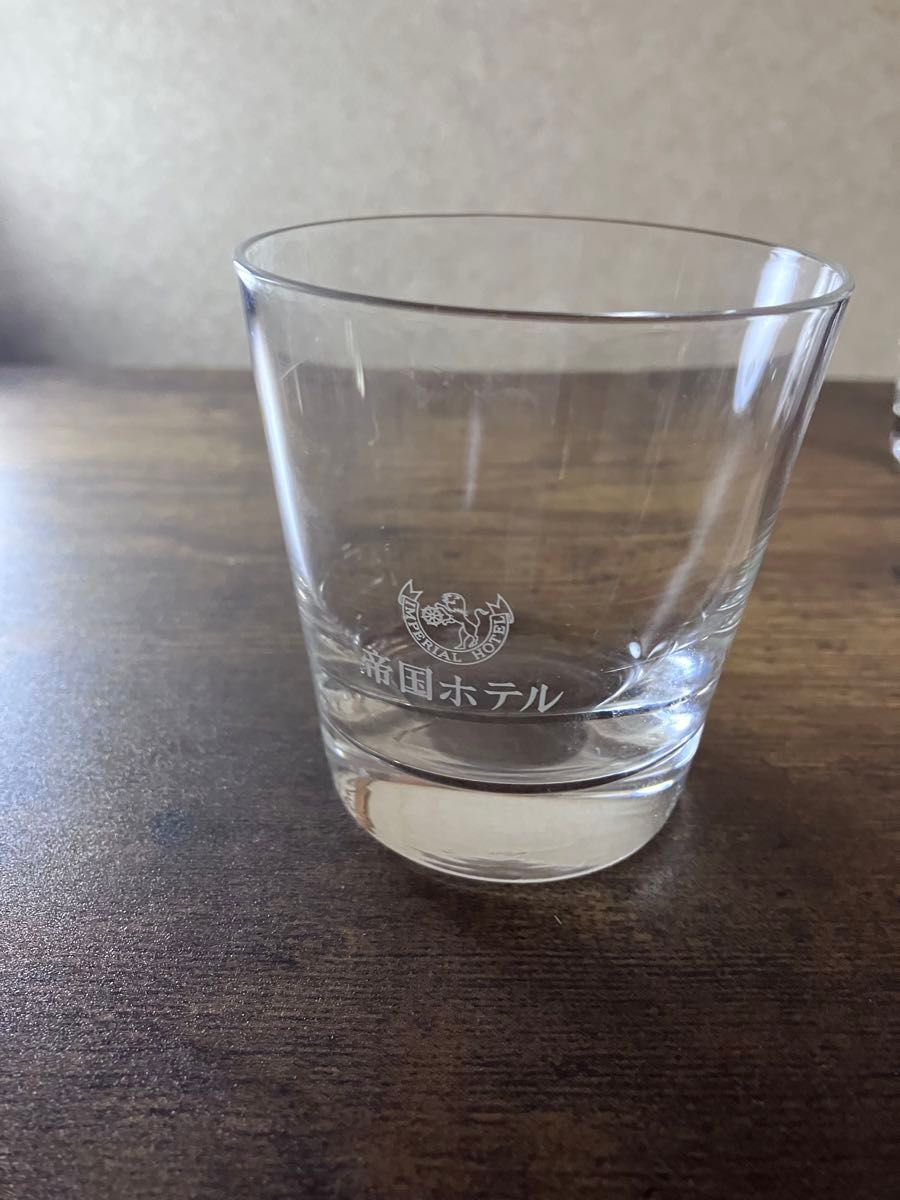 帝国ホテルロゴ入り　グラス/カップ/グラス/コップ　4個セット