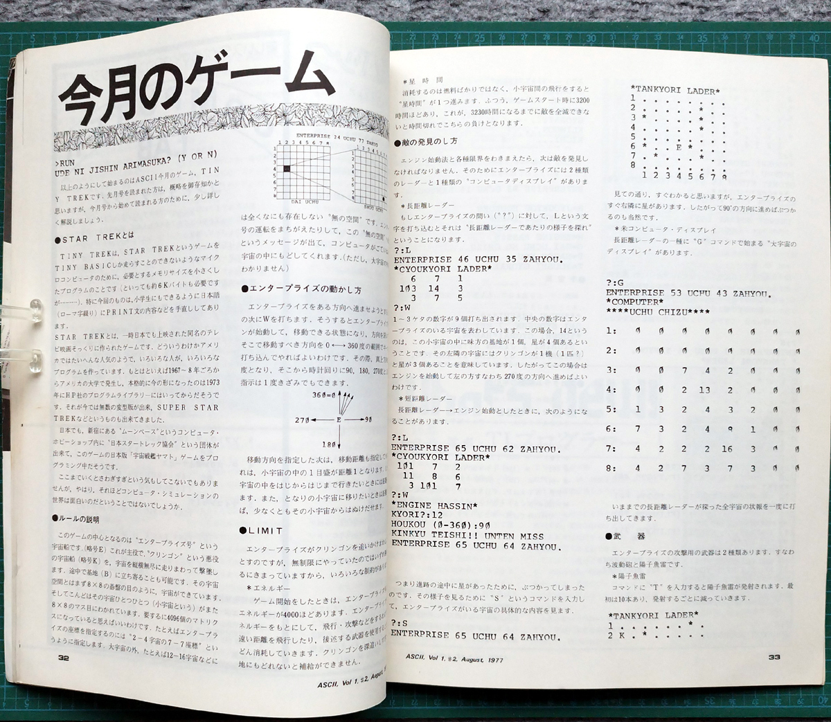 月刊アスキー ASCII 1977年8月号 創刊2号 / 2K-BASIC 6800逆アセンブラ タイニートレック / アスキー出版_画像8