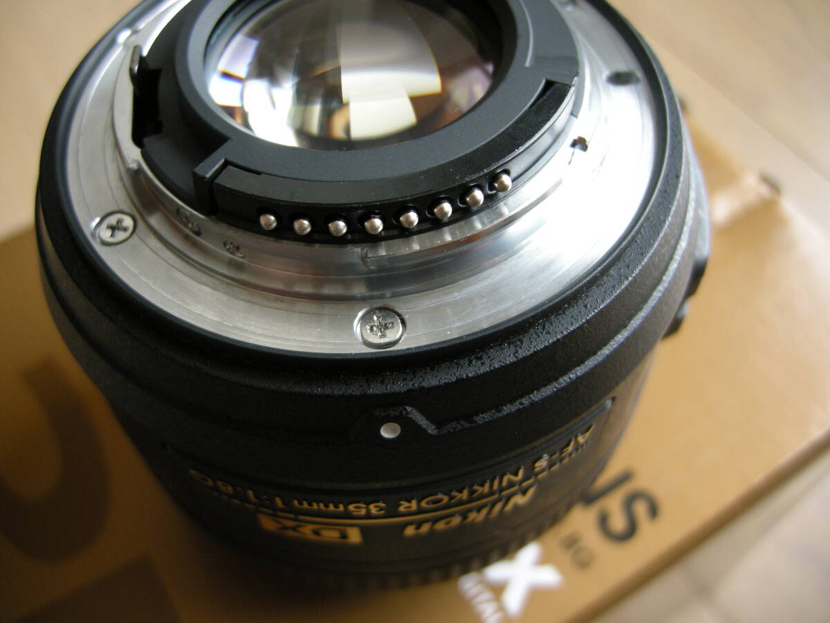 ニコン　Nikon AF-S DX NIKKOR 35mm F1.8G 単焦点 標準レンズ Fマウント☆USED品_画像4