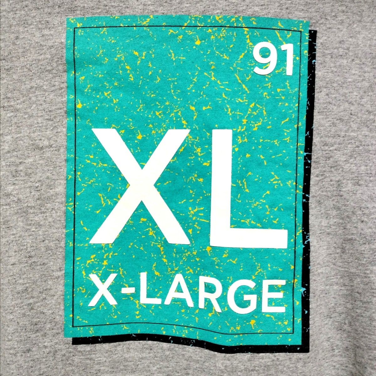 【X-LARGE】エクストララージ プリント ビッグロゴ 半袖 Tシャツ S