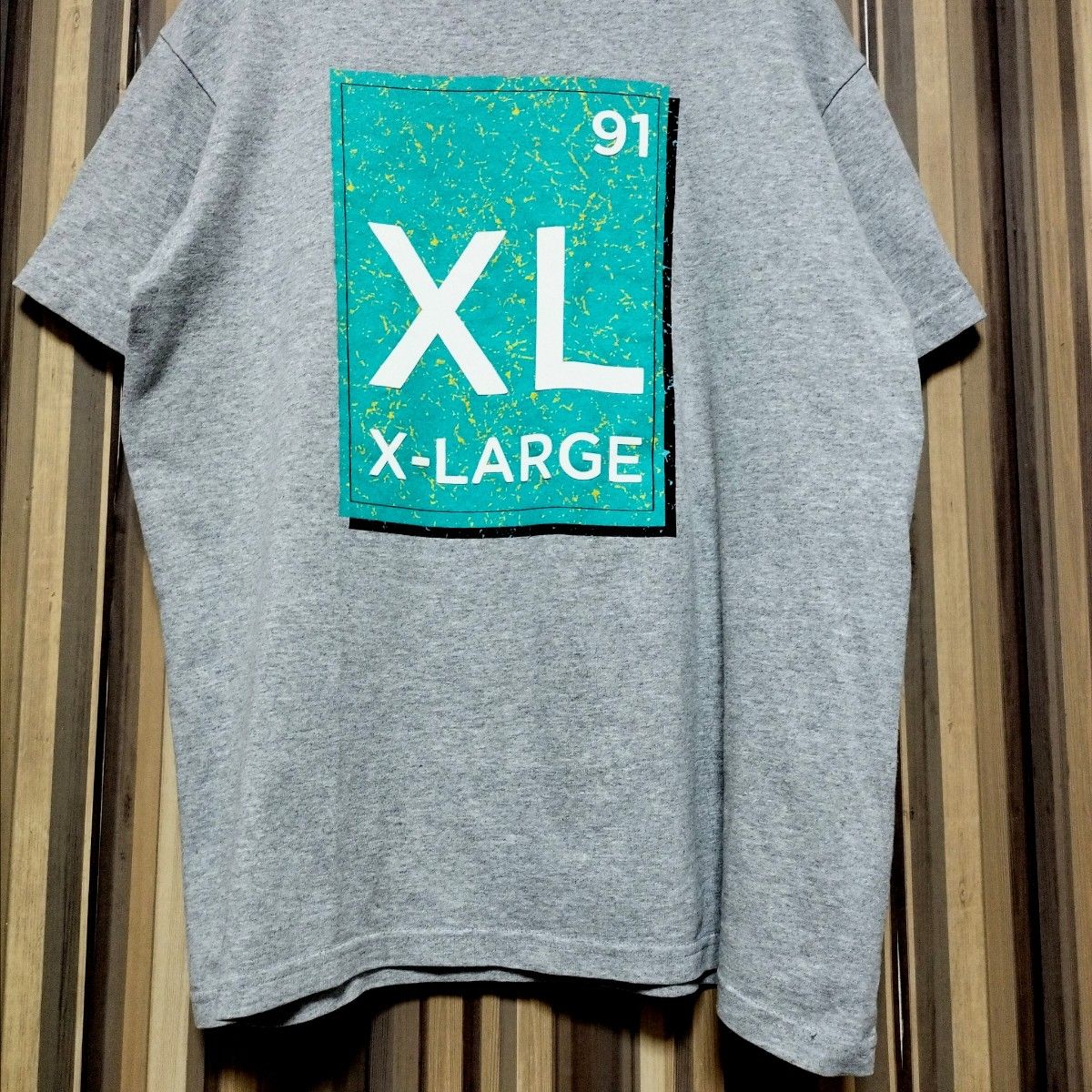 【X-LARGE】エクストララージ プリント ビッグロゴ 半袖 Tシャツ S