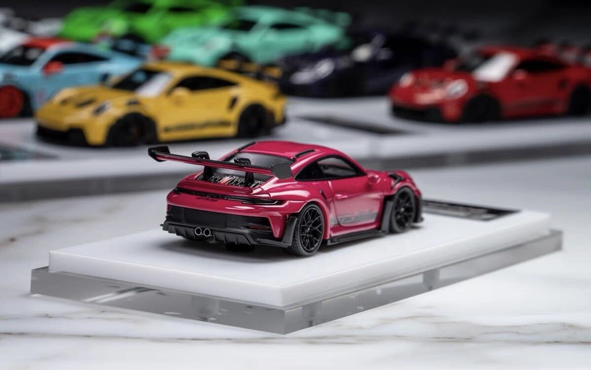 1/64 FuelMe TOPART ポルシェ 992 GT3 RS ruby red ルビーレッドの画像3