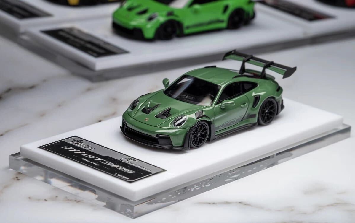 1/64 FuelMe TOPART ポルシェ　992 GT3 RS olive green オリーブグリーン_画像2