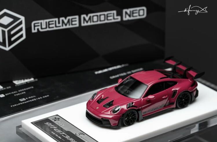 1/64 FuelMe TOPART ポルシェ 992 GT3 RS ruby red ルビーレッドの画像5