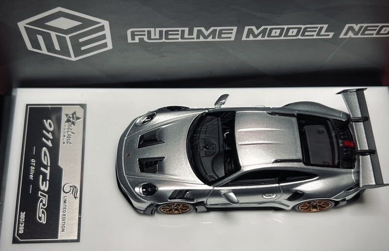 1/64 FuelMe TOPART ポルシェ　992 GT3 RS シルバー_画像6