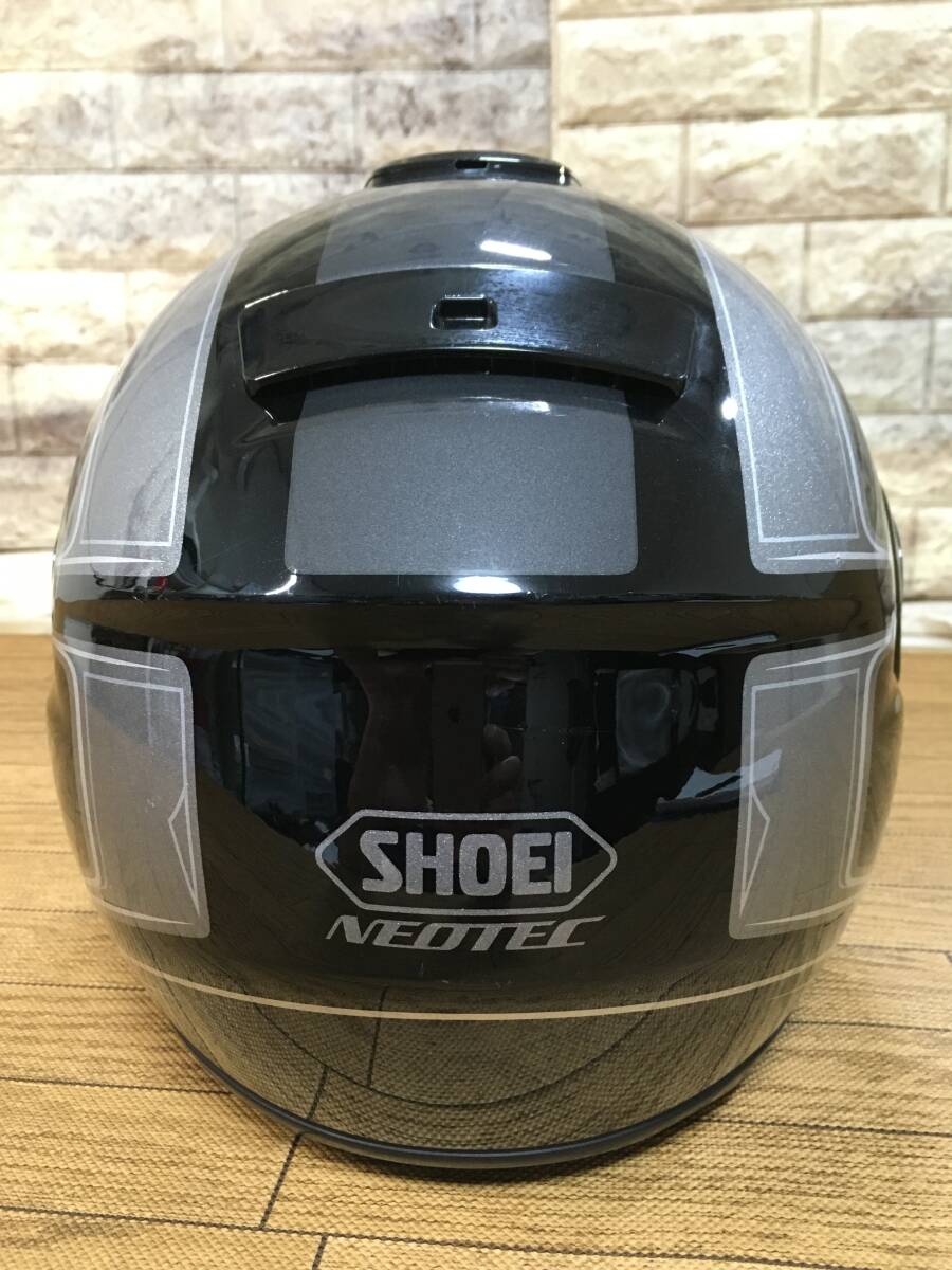 SHOEI NEO TEC BOREALIS システムヘルメット インナーバイザー装備 2013/09製造品 57ｃｍ Mサイズ_画像7