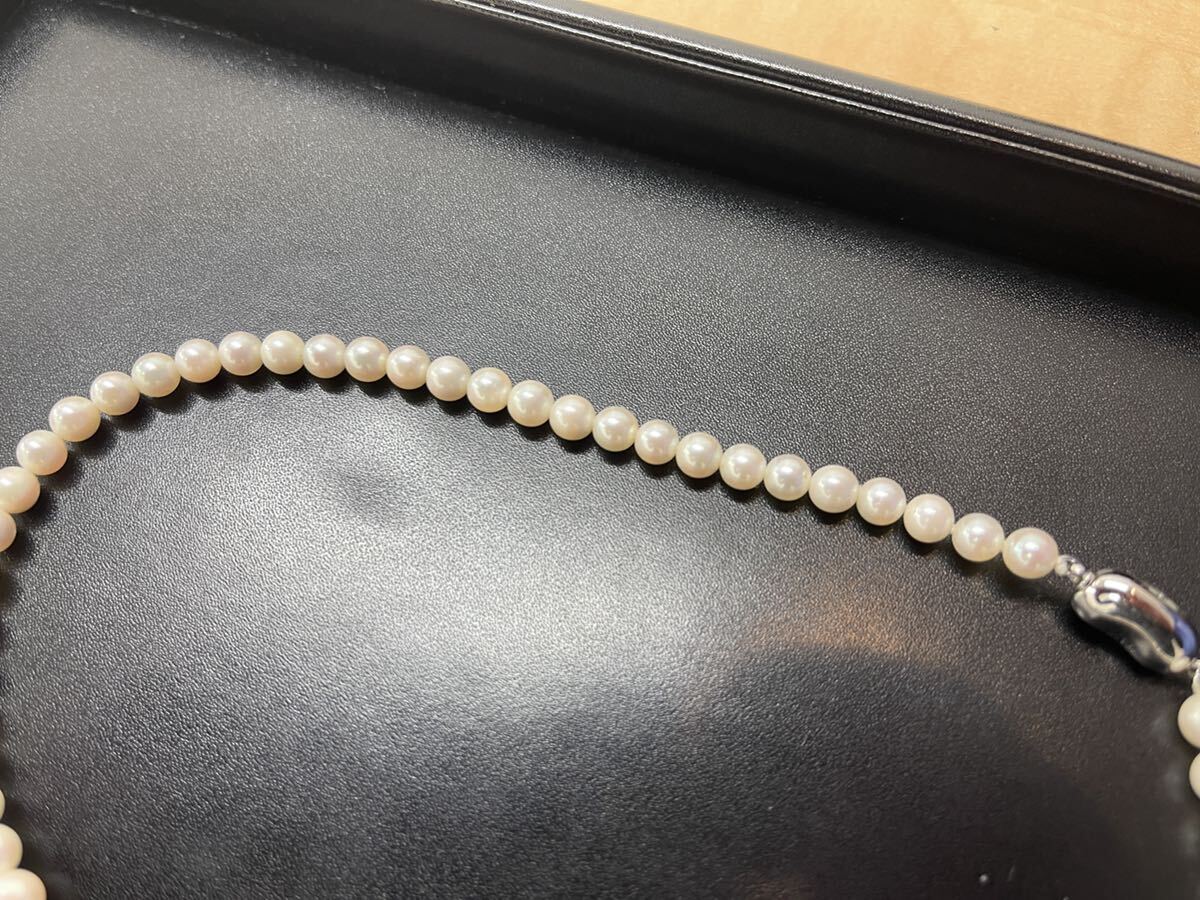 本真珠 真珠 パール ネックレス 品質保証書付き_画像5