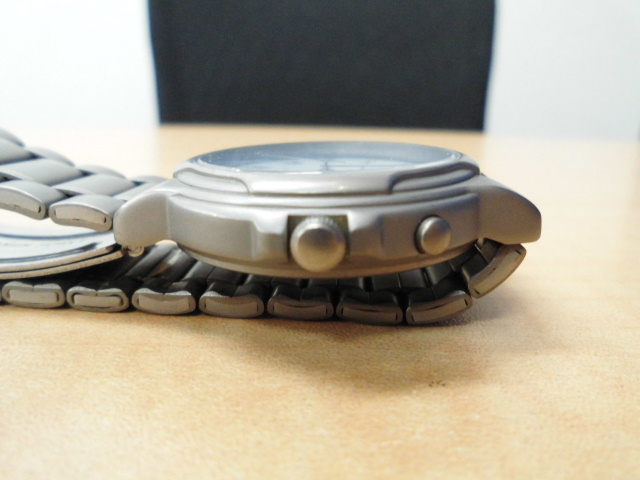 CASIO カシオ LINEAGE TITANIUM LIN-102 チタニウム QUARTZ クォーツ メンズ 腕 時計_画像3