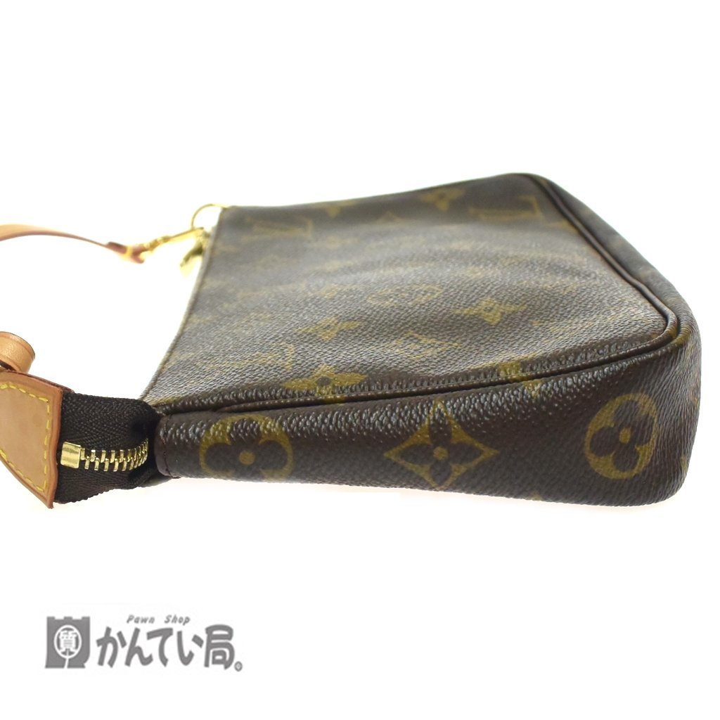 LOUIS VUITTON ルイ・ヴィトン モノグラム ポシェットアクセソワール M51980 ファスナー式 ミニポーチ ミニバッグ コンパクト_ルイ・ヴィトン ポシェットアクセソワール