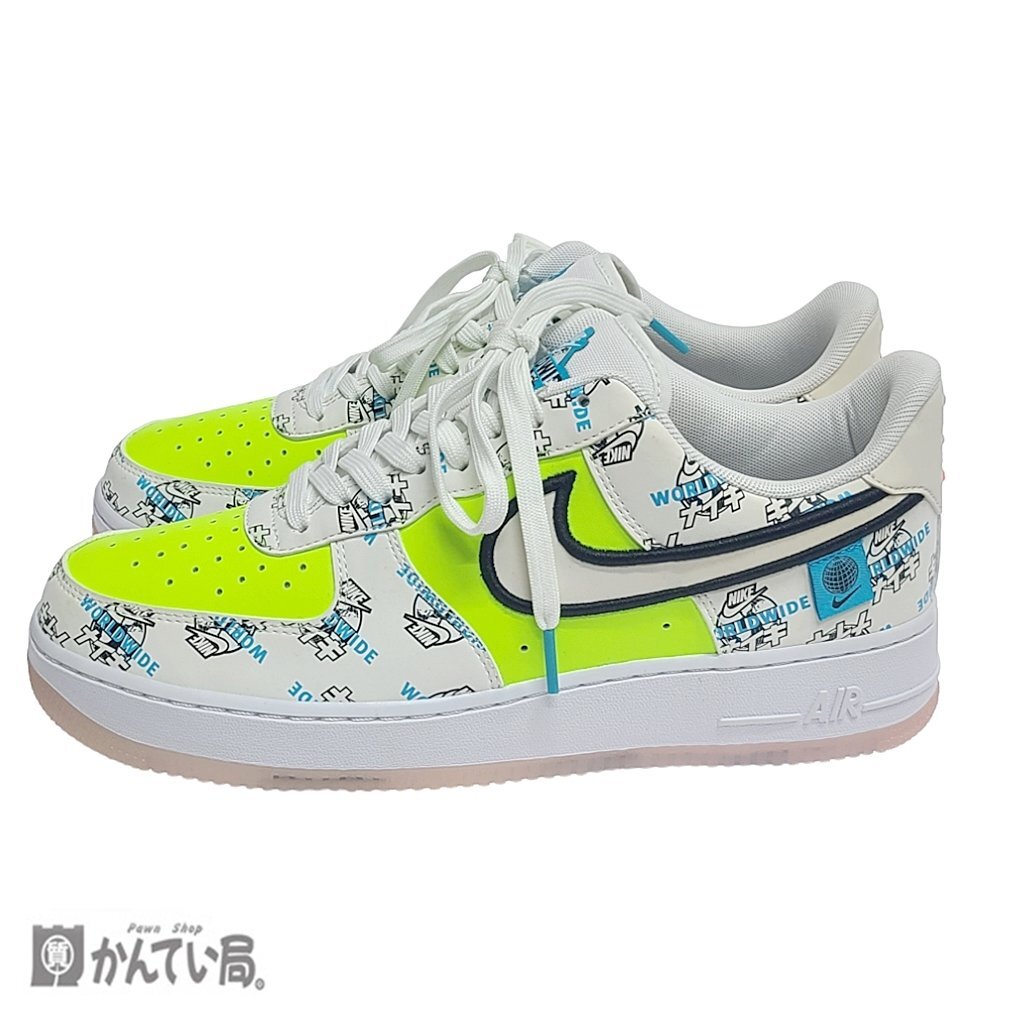 美品 NIKE ナイキ AIR FORCE 1 07 LV8 WW エアフォース1 KATAKANA DA1343-117 28.0ｃｍ メンズ ローカット スニーカー 外箱有りの画像2