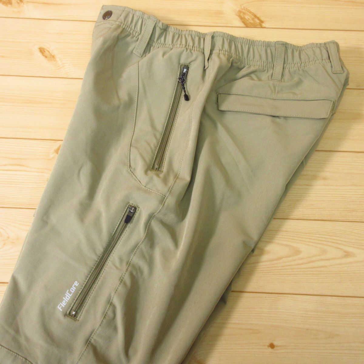 * beautiful goods!FieldCore Work man CS003AL* climbing pants cargo aero stretch outdoor spring summer * lady's beige M*P4481