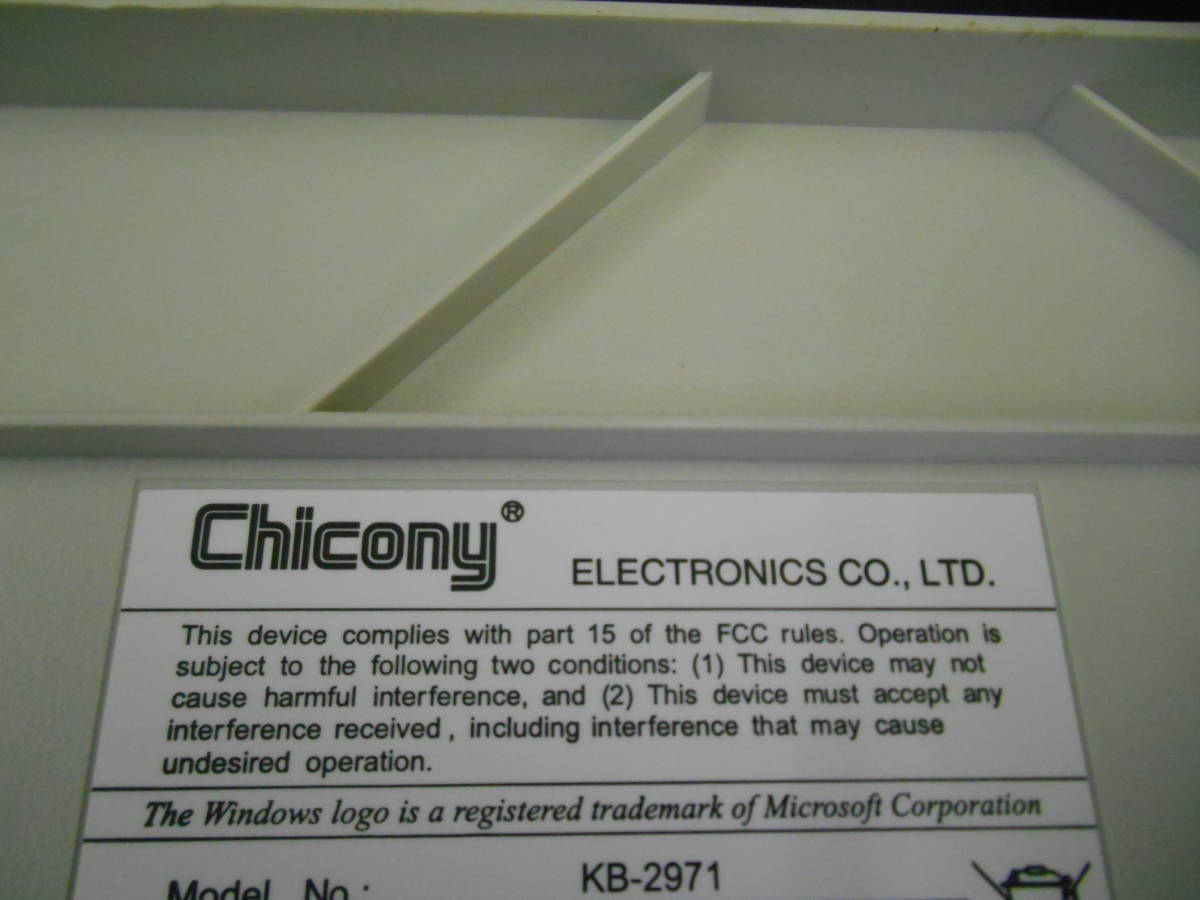 Chicony KB-2971&KB-1777 PS/2キーボード 10個セット (1_画像6