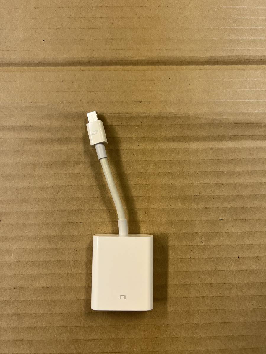 Apple 　Mini Display Port-VGA アダプタ　Model：A1307 　（1）_画像1