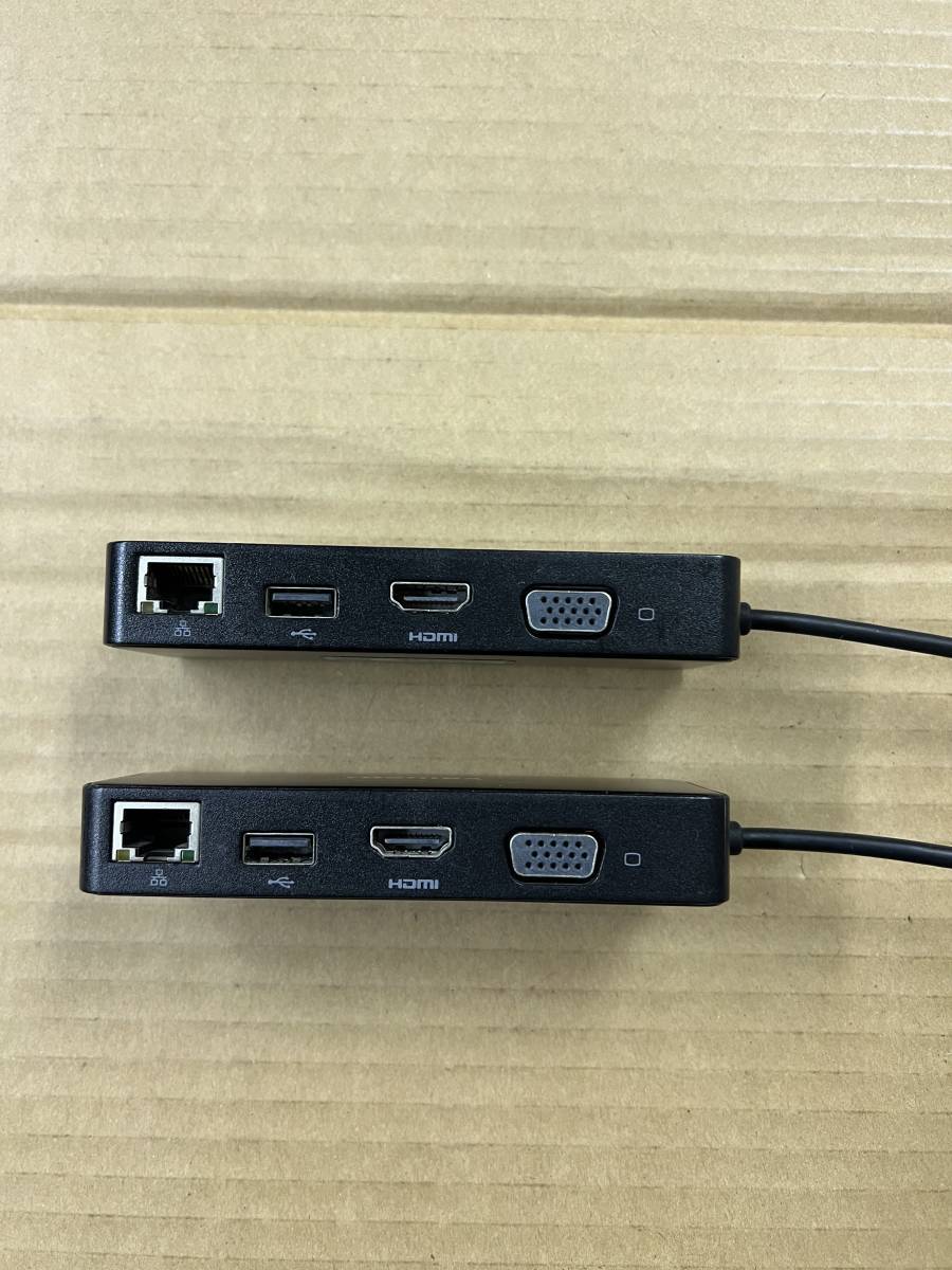 GW価格」」TOSHIBA 　USB-C to HDHI/VGA 　Travel Adapter 　PA5272U-1PRP 　ポート拡張アダプター　２個セット _画像2