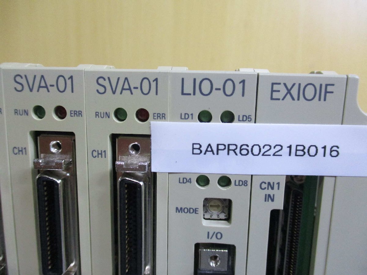 中古Yaskawa MP2200 MBU-01/CPU-02/SVA-01*6/LIO-01/EXIOIF 中古Yaskawa MP2200 MBU-01/CPU-02/SVA-01*6/LIO-01/EXIOIF
