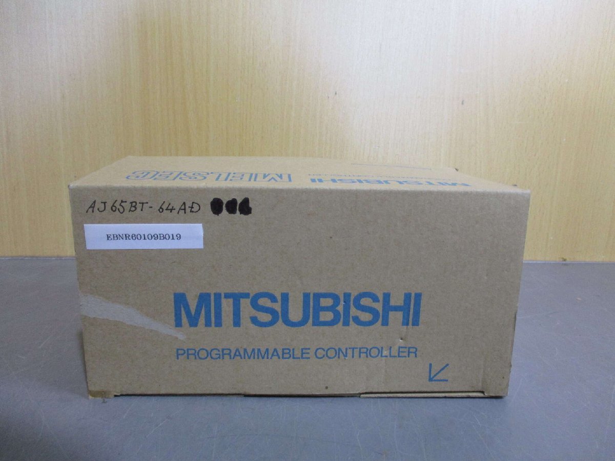 新古 MITSUBISHI A/D CONVERTER UNIT AJ65BT-64AD A/D 新古 MITSUBISHI A/D CONVERTER UNIT AJ65BT-64AD A/D
