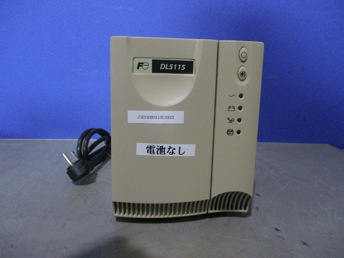 中古 FUJI DL5115-500JL 小形無停電電源装置 500VA/320W (JBDR60116D002)_画像3