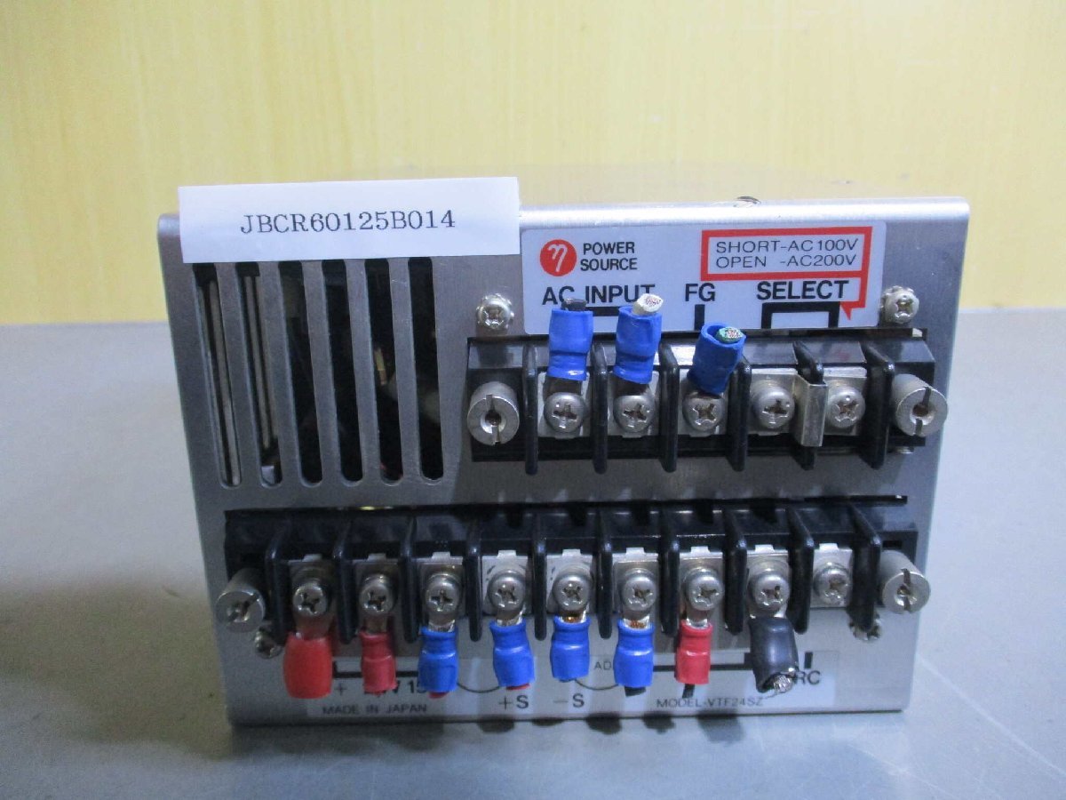 中古 POWER SOURCE VTF24SZ 電圧スイッチング電源 350W 24V 15a (JBCR60125B014)_画像1