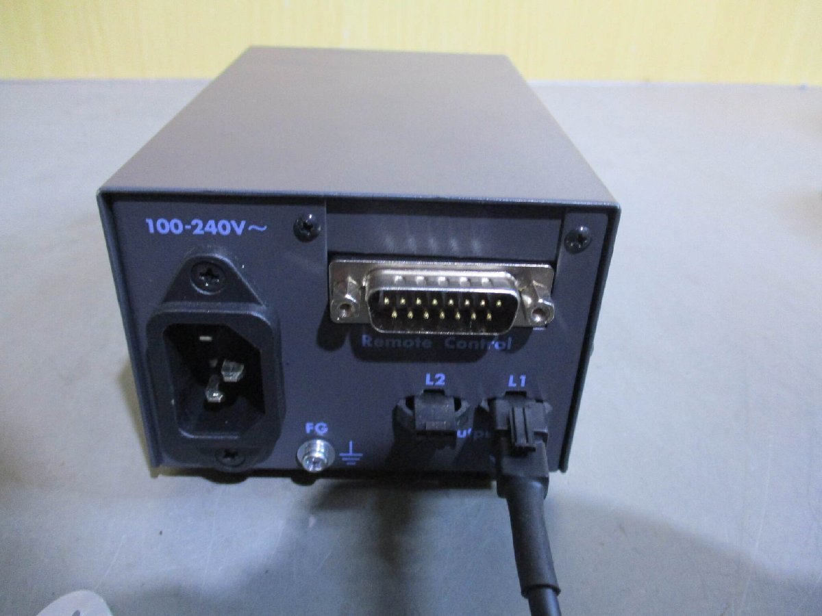 中古CCS PJ-1505-2CA LED照明電源 / HFS-14-500 / HLV-24RD-NR ＜通電OK＞(AACR60226D141)_画像5