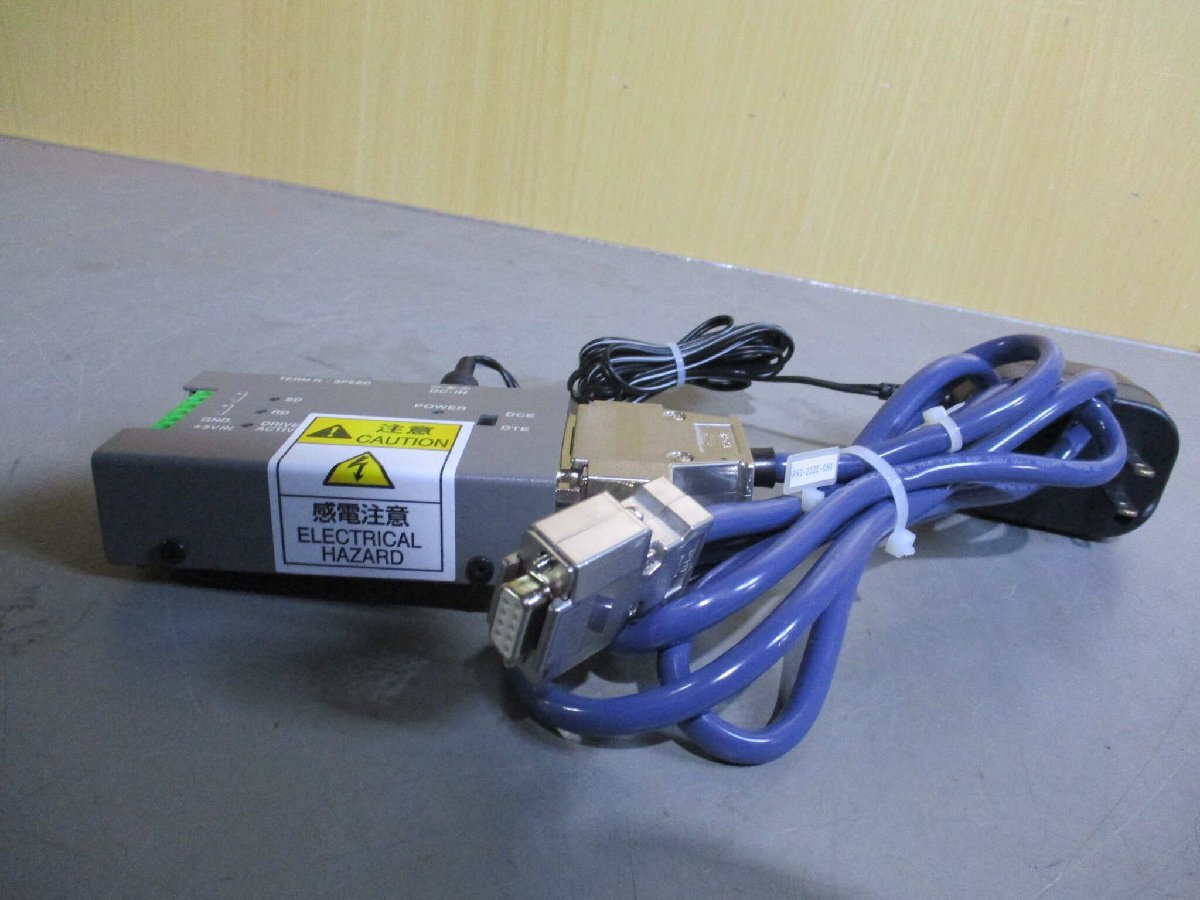 中古 LINEEYE INTERFACE CANVERTER SI-35 DC6V 0.8A ＜通電OK＞ (JBQR60224D091)_画像5