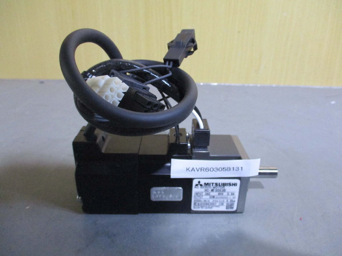 中古 MITSUBISHI AC SERVO MOTOR HC-MFS053B AC サーボモータ 中古 MITSUBISHI AC SERVO MOTOR HC-MFS053B AC サーボモータ