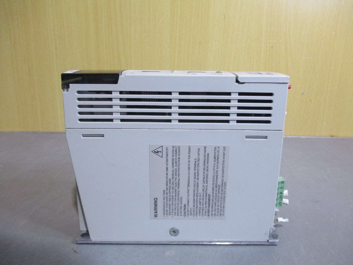 中古MITSUBISHI AC SERVO MR-J2S-10A サーボアンプ 100W(LBER60311B100)_画像7