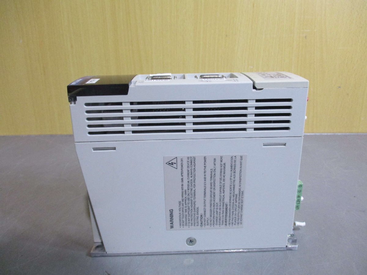 中古MITSUBISHI AC SERVO MR-J2S-10A サーボアンプ 100W(LBER60311B090)_画像7