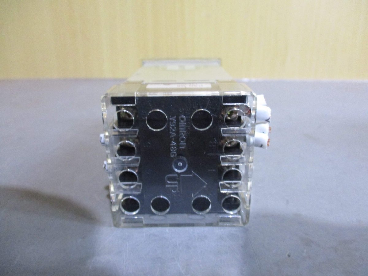 中古OMRON TEMPERATURE CONTROLLER E5C2-R20K 電子温度調節器 2個(JAGR60313D045)_画像6