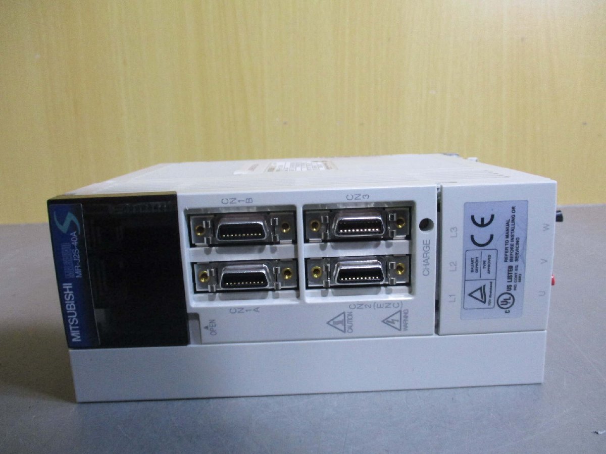 中古 MITSUBISHI AC SERVO MR-J2S-40A AC サーボアンプ 400W 中古 MITSUBISHI AC SERVO MR-J2S-40A AC サーボアンプ 400W
