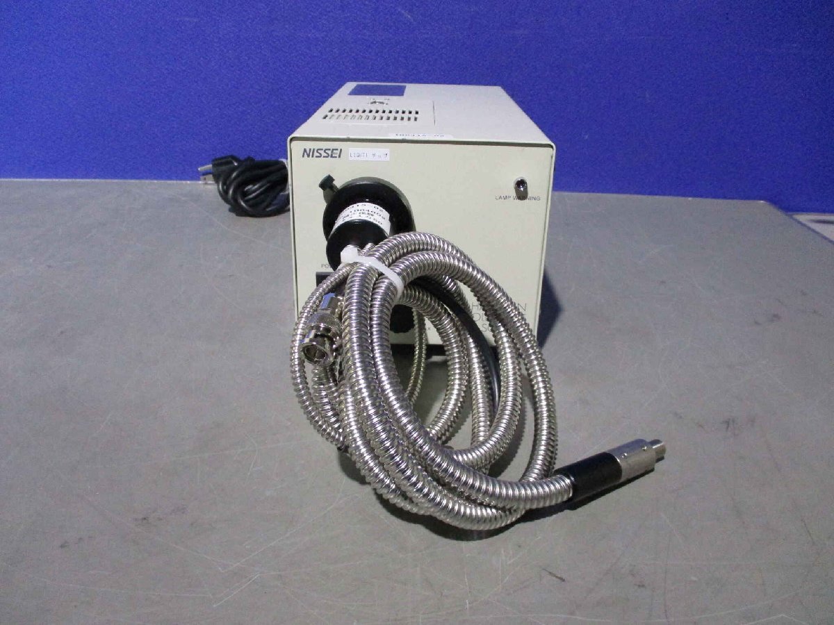 中古NISSEI HAIOGEN COLD LIGHT SOURCE KBEX-151B 通電OK(JASR60222D014)_画像6