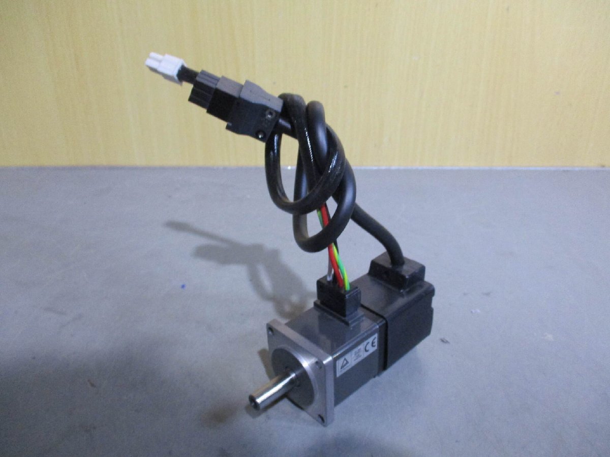 中古MITSUBISHI AC SERVO MOTOR HC-MFS053 ACサーボモーター 3AC 60V 0.9A 50W(KAWR60308B110)_画像5