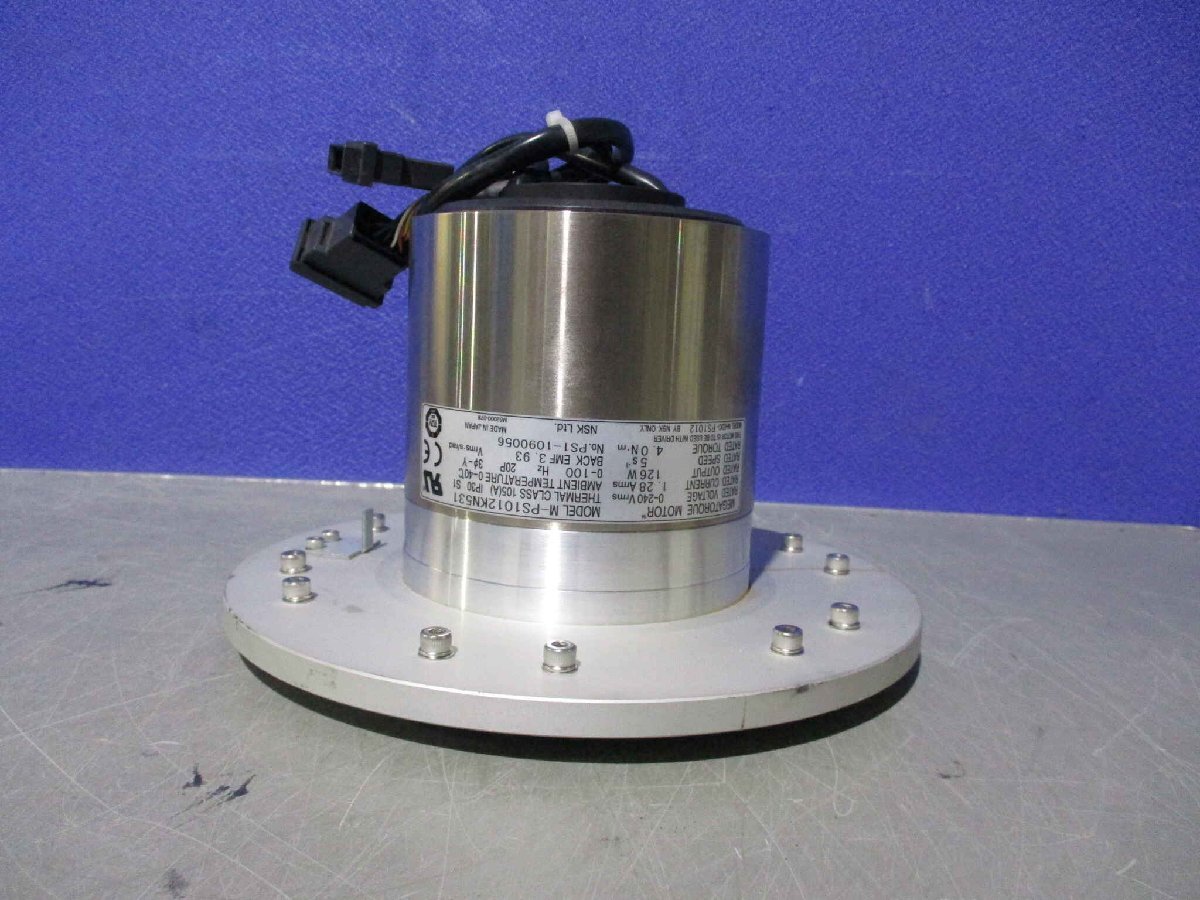 中古NSK MEGATORQUEMOTOR M-PS1012KN531メガトルクモータ 126W(KBTR60308C008)_画像2