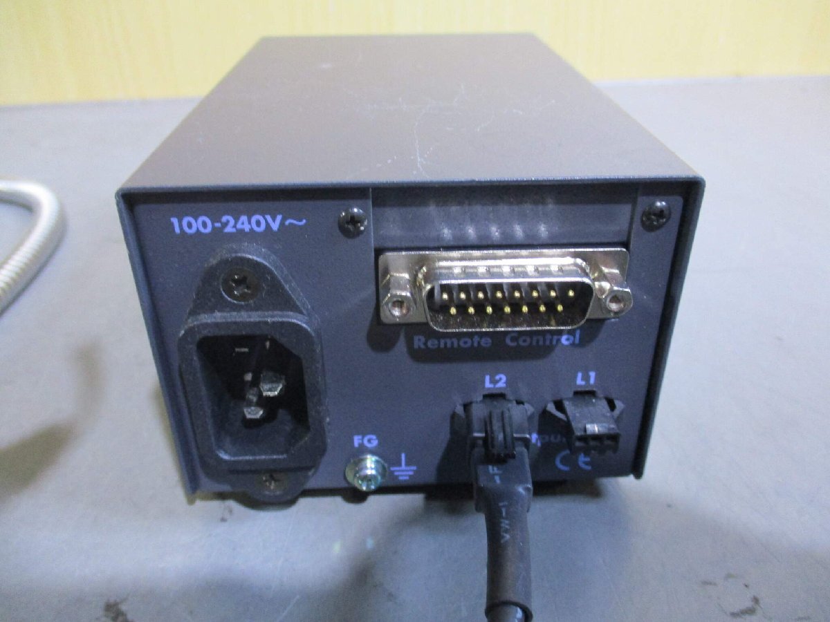 中古CCS PJ-1505-2CA LED照明電源 / HFS-14-500 / HLV-24RD-NR ＜通電OK＞(AAER60308A052)_画像3