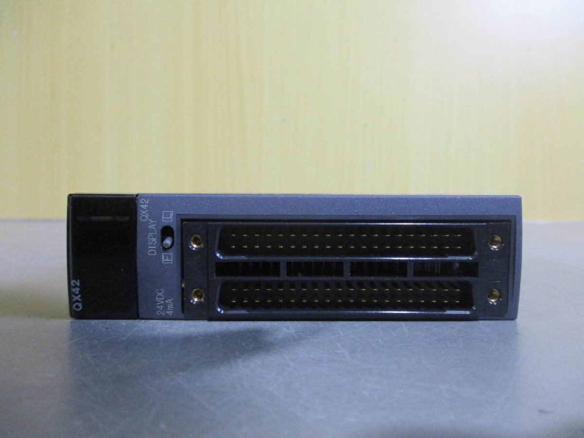 中古 MITSUBISHI INPUT UNIT QX42 入力ユニット 4個 (NABR60323C124)_画像6